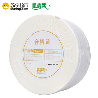 顺清柔 大卷纸 2层750g  