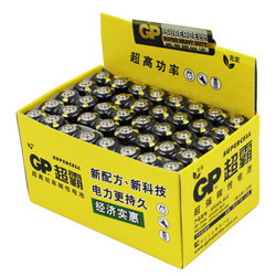 GP 超霸 碳性干电池7号40粒（可备注换5号）