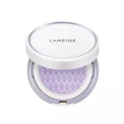 LANEIGE 兰芝 雪纱丝柔气垫隔离霜 NO.40紫色(15g+15g 替换装) *3套