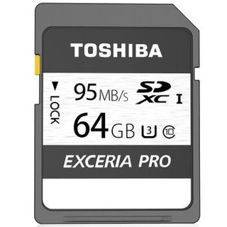 TOSHIBA 东芝 N401 SD存储卡 银色 64G