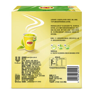 Lipton 立顿 绿茶叶 袋泡茶包 2g*100