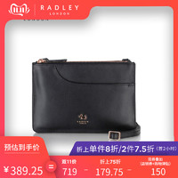 Radley英国简约真皮小号拉链信封包女斜挎单肩包13039