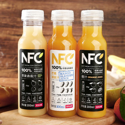 NONGFU SPRING 农夫山泉 100%NFC 生榨果汁 300ml*24瓶