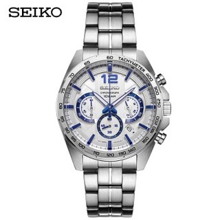 SEIKO 精工 Chronograph系列 SSB343P1 男款计时腕表