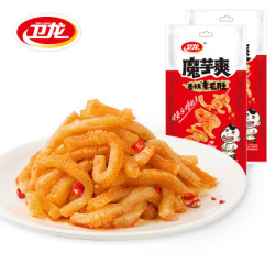 卫龙 魔芋爽 香辣素毛肚 78g*2袋