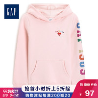 11号：Gap 女童棉质抓绒连帽卫衣 510006