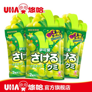 UHA 悠哈 软糖 32.9g*3袋