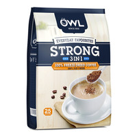 OWL 猫头鹰  三合一冷凝速溶咖啡(特浓) 500g *4件 +凑单品