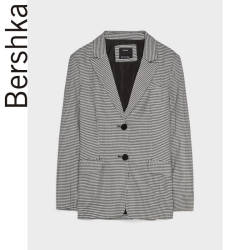 Bershka 巴适卡 06112644800 女士格子西装