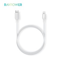 RAVPower 睿能宝 CB054 苹果 MFi认证 Type-C to Lightning数据线 1米