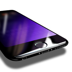 GUSGU iPhone6Plus钢化膜苹果6s手机全屏全覆盖3D抗蓝光贴膜六4.7