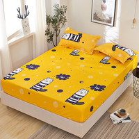 床笠单件防滑固定床罩床套1.2m1.5米席梦思床垫防尘保护床单全包