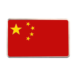 zhuax中国国旗车贴五星红旗3d立体金属油箱盖尾标车身装饰贴汽车贴纸