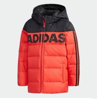 adidas 阿迪达斯 小童中长款羽绒服