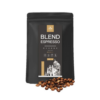 中啡（ZHONGFEI）进口咖啡豆 拼配意式特浓缩精品咖啡豆 1kg/袋 *2件