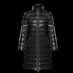 Moncler 蒙口 MOKA 女士经典长款羽绒服 多尺码可选  0码 Black