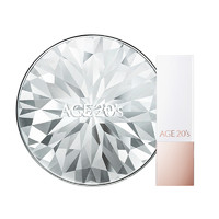 AGE20's 爱敬 钻石气垫套装银色限量版 #21 （正装12.5g+替换装12.5g+口红3.4g) 
