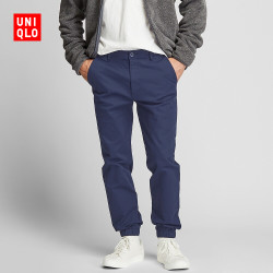 优衣库UNIQLO 男装 EZY束脚运动裤 418929