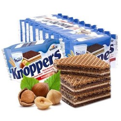 Knoppers 巧克力榛子威化饼干  250g *3件