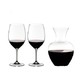 RIEDEL Accanto系列 赤霞珠红酒杯2支+醒酒器 1500ml +凑单品