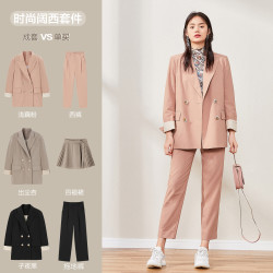 PEACEBIRD 太平鸟 刺绣西装外套 *3件
