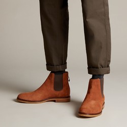 Clarks dale Gobi 男士切尔西短靴