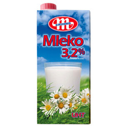 Mlekovita 妙可 全脂纯牛奶箱装 1L*12盒*2件+卡乐比 水果麦片 700g