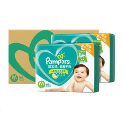 Pampers 帮宝适 超薄干爽系列 婴儿纸尿裤 M号 192片 *3件