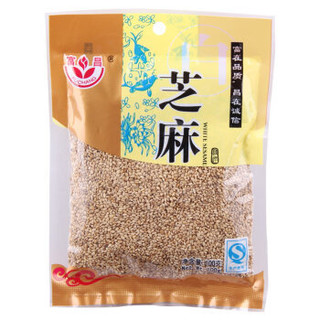 富昌 炒熟白芝麻粒    300g +凑单品