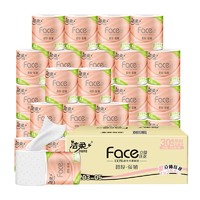 C&S 洁柔 Face系列 立体压花卷纸 4层*120g*30卷 *5件