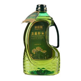 康膳源 纯亚麻籽油 冷榨一级 2L *5件