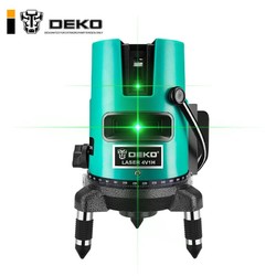 DEKO绿光2线5线水平仪激光高精度触摸屏红外线强光室外蓝光投线仪