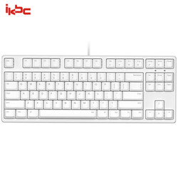 iKBC c87 机械键盘 (Cherry茶轴、白色)