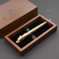 JINHAO 金豪 金钱豹 钢笔 实木礼盒