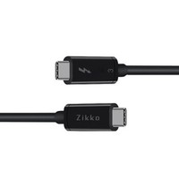 京东PLUS会员：Zikko 即刻 M-TB050 雷电3 USB-C数据线（0.5米、40Gbps、100W）