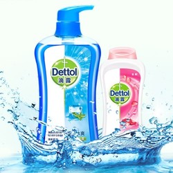 Dettol 滴露 清爽魅力健康 沐浴露 950g+青瓜舒爽 沐浴露 350g *11件