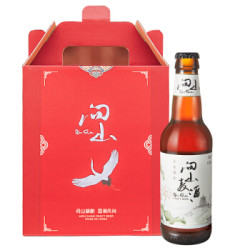 问山啤酒 小麦博克 (Weizenbock)精酿啤酒 330ml*6瓶 礼盒装 *4件