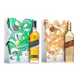 JOHNNIE WALKER 尊尼获加 礼盒(绿牌+金牌)750ml*2