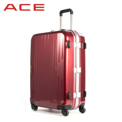 ACE爱思万向轮拉杆箱 商务PC硬箱铝框男女旅行箱行李箱 流星26寸 *2件