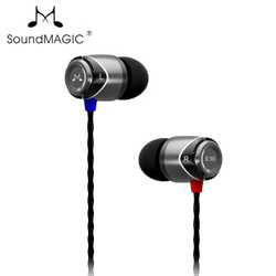 SoundMAGIC 声美 E10 hifi音乐耳机入耳式 立体声耳塞 不带耳麦 枪色