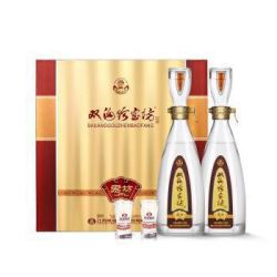 双沟 珍宝坊之君坊 41.8度 礼盒装白酒 (480ml+20ml)*2瓶 口感绵柔浓香型 70一瓶