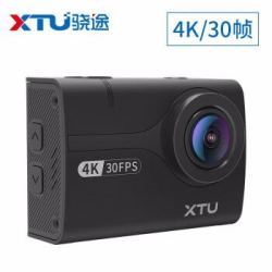 XTU骁途S2 运动相机4K防抖超清Vlog防水潜水下摄像机户外骑行摩托车头盔大广角记录仪 简配版 S2黑色