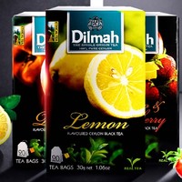 Dilmah 迪尔玛 柠檬红茶茶包20袋 赠3茶包