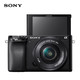 SONY 索尼 ILCE-6100 APS-C画幅（16-50mm）微单套机 黑色