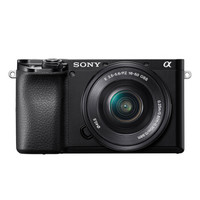 SONY 索尼 Alpha 6100L APS-C画幅 微单相机 黑色 E PZ 16-50mm F3.5 OSS 变焦镜头 单头套机