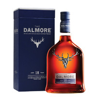 DALMORE 帝摩/达尔摩/大摩 18年 单一麦芽威士忌酒 700ml