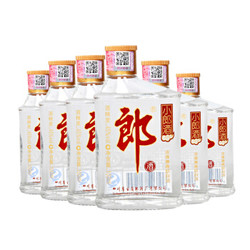 郎酒 小郎酒 整箱装白酒 45度 100ml*6瓶   *4件