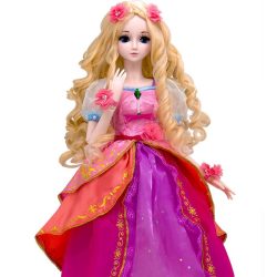 叶罗丽娃娃女孩儿童玩具夜萝莉仙子diy仿真洋娃娃精灵梦卡通套装礼盒