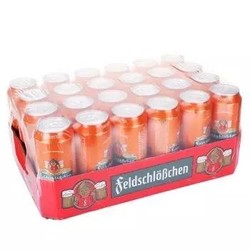 feldschlößchen 费尔德堡 小麦啤酒 500ml*24罐