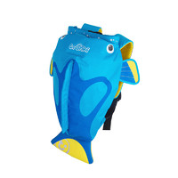 Trunki PaddlePak防水背包 中型款 刺尾鲷鱼 蓝色 男女童通用书包 （中性）2-6岁